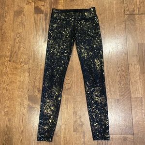 Ivivva Starburst Leggings Size 10 EEUC